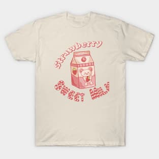 Cute Pink Milk T-Shirt